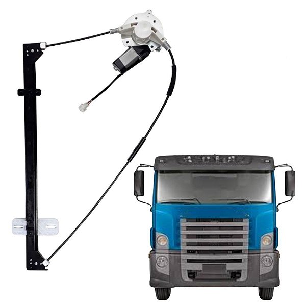 MAQUINA VIDRO C/MTR INVERTIDO PARA VW CONSTELLATION 24V ESQ