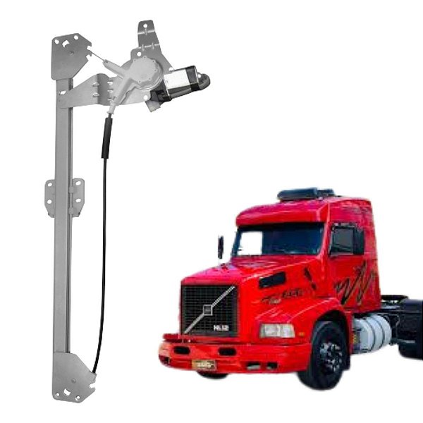 MAQUINA DE VIDRO COM MOTOR VOLVO NL CABINE LONGA 24V LE