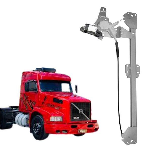 MAQUINA DE VIDRO COM MOTOR PARA VOLVO NL CABINE LONGA 24V LD