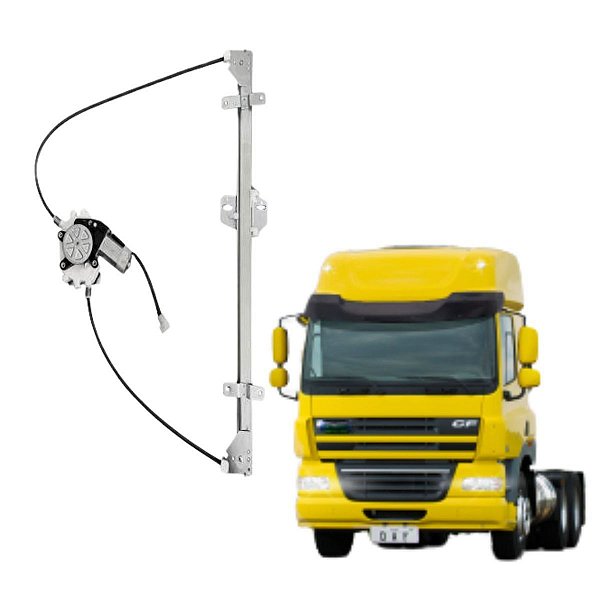 MAQUINA VIDRO ELETRICA 24V PARA DAF CF85 2003 A 2021 DIREITO