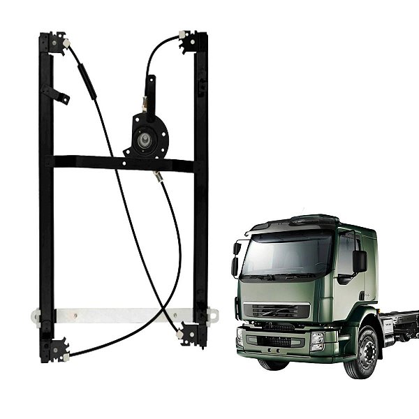 MAQUINA DE VIDRO PARA VOLVO VM APOS 2004 LADO DIREITO MANUAL