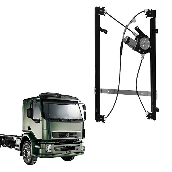 MAQUINA DE VIDRO C/ MOTOR PARA VOLVO VM APOS 2004 24V LE