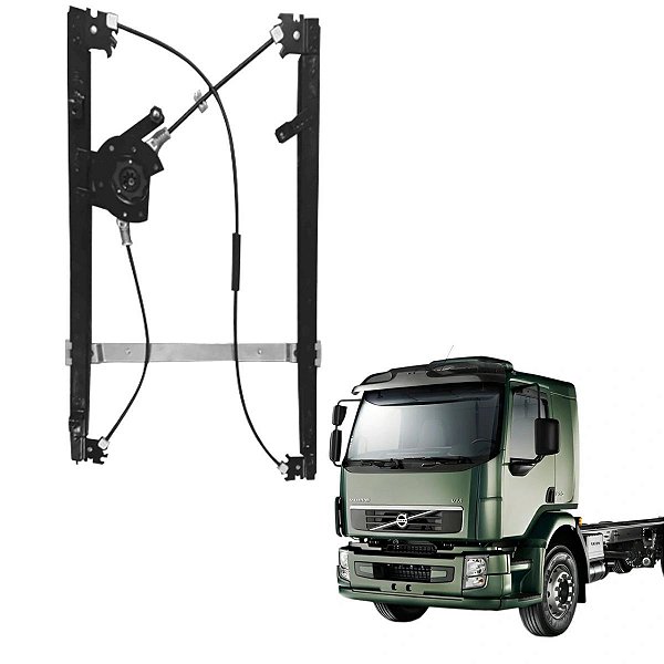 MAQUINA DE VIDRO SEM MOTOR VOLVO VM APOS 04 LADO DIREITO