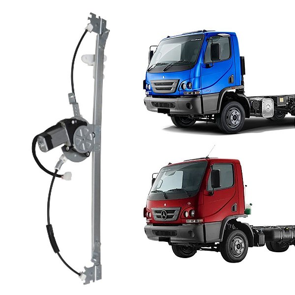 MAQUINA DE VIDRO COM MOTOR PARA ACCELO 815 1016 24V DIREITO