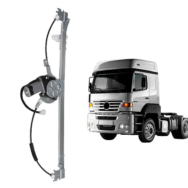 MAQUINA VIDRO C/ MOTOR PARA MERCEDES 1938S ATEGO AXOR 24V LD