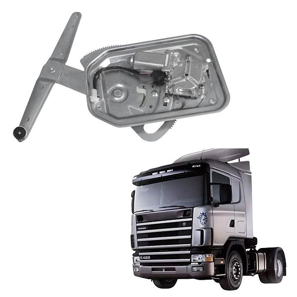 MAQUINA VIDRO C/ MOTOR INVERTIDO PARA SCANIA S4/5/6 24V LD