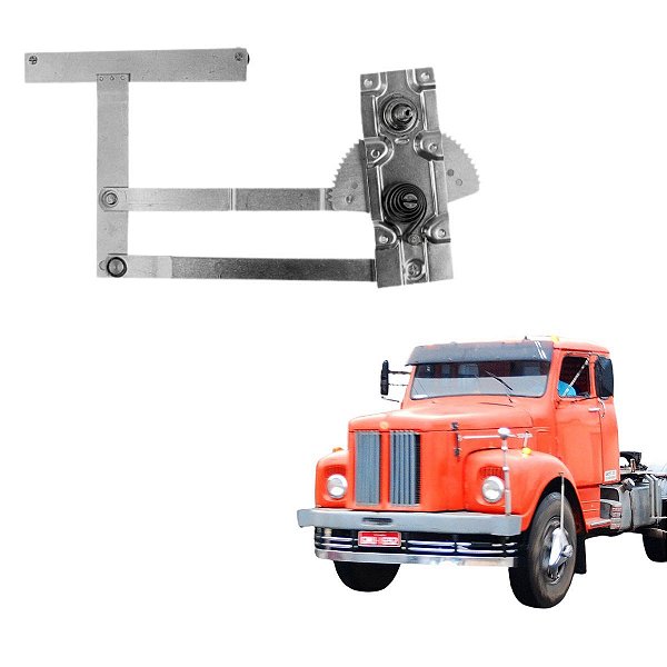MAQUINA DE VIDRO SCANIA L110 75 A 80 S/ QUEBRA VENTO DIREITO