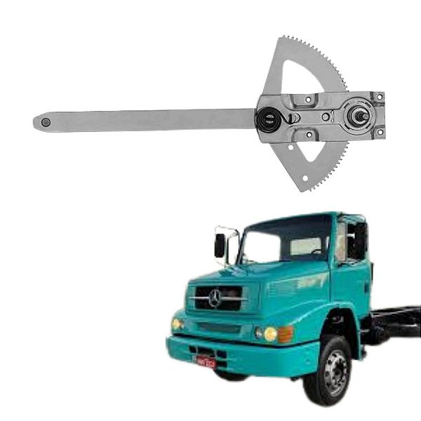 MAQUINA VIDRO MANUAL PARA MERCEDES 1991-2000 PINO ALTO LD