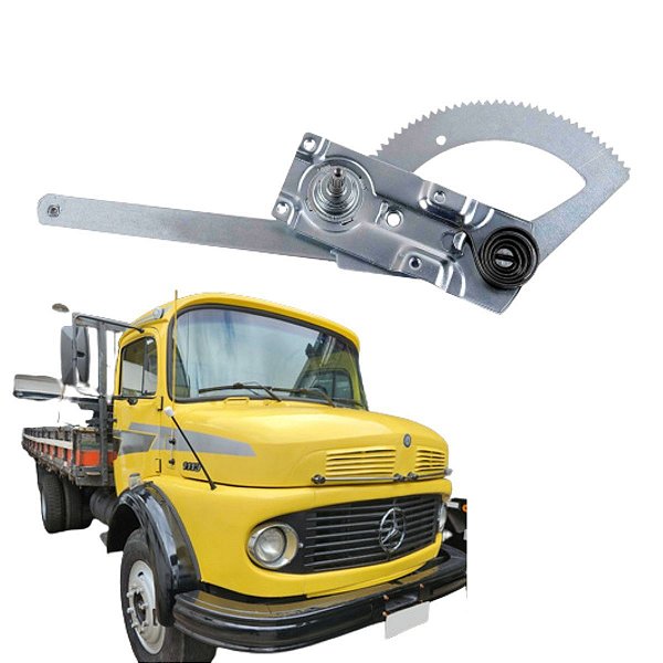 MAQUINA DE VIDRO MERCEDES 1973 A 1982 PINO CURTO DIREITO