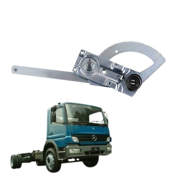 MAQUINA DE VIDRO MERCEDES 1982 A 1990 PINO LONGO DIREITO