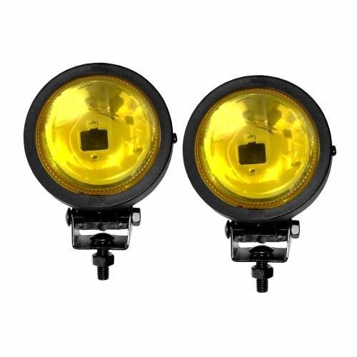 KIT MINI FAROL DE MILHA NINO AMARELO BIVOLT UNIVERSAL