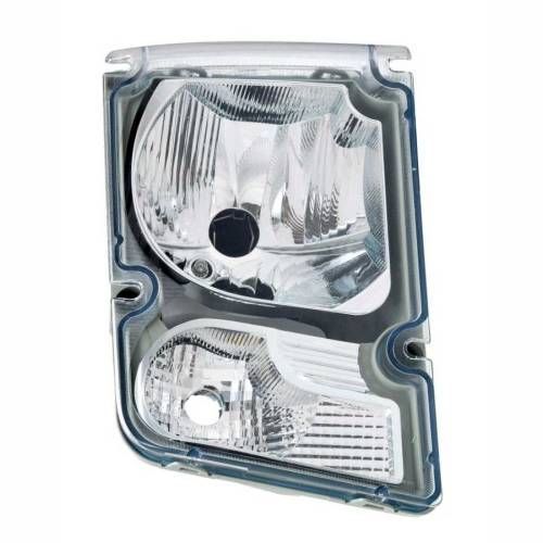 FAROL PRINCIPAL PARA VOLVO VM CARCACA CINZA PISCA INTEGRADO