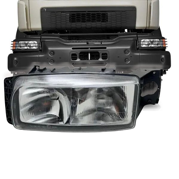 FAROL PARA VOLVO VM CANAVIEIRO ESQUERDO 2004-2023 C/ SOQUETE