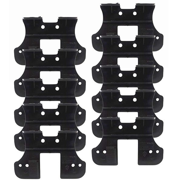 KIT 10 UN SUPORTE LANTERNA LATERAL SIDELIGHT ASPOCK CARRETA