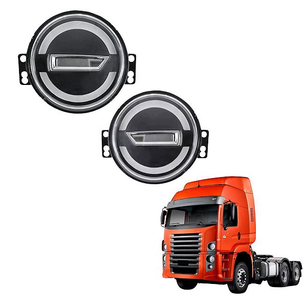 PAR FAROL DIANTEIRA PISCA PARA VW CONSTELLATION EURO6 LD LE