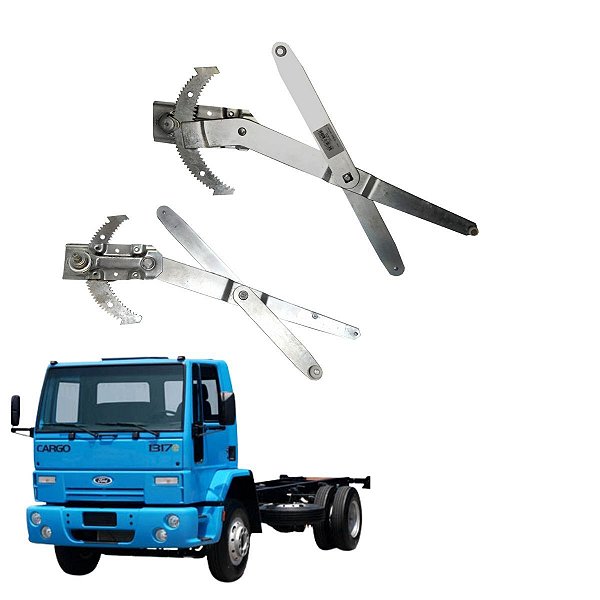 PAR MÁQUINA VIDRO ELETRICA FORD CARGO LADO DIREITO +1981