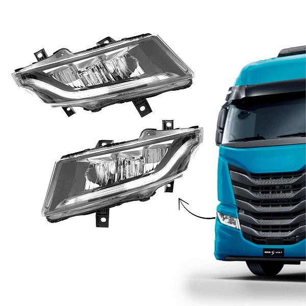 PAR FAROL PARA IVECO S-WAY 480 540 2022 FULL LED LE E LD