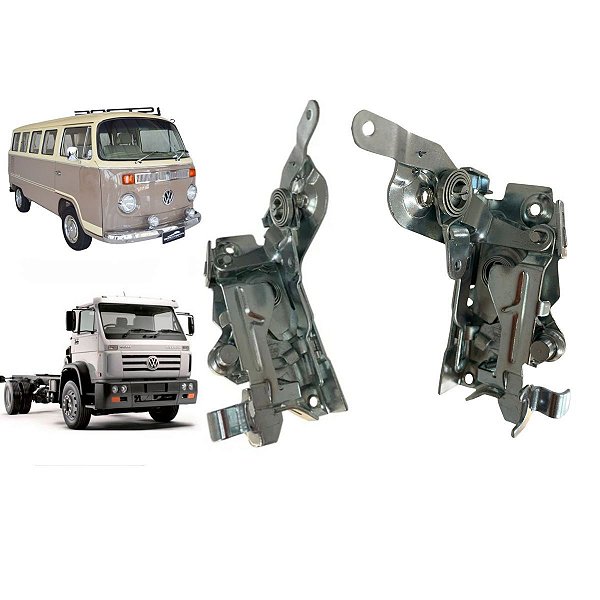 PAR FECHADURA MECÂNICA CABINE PORTA PARA KOMBI TITAN WORKER