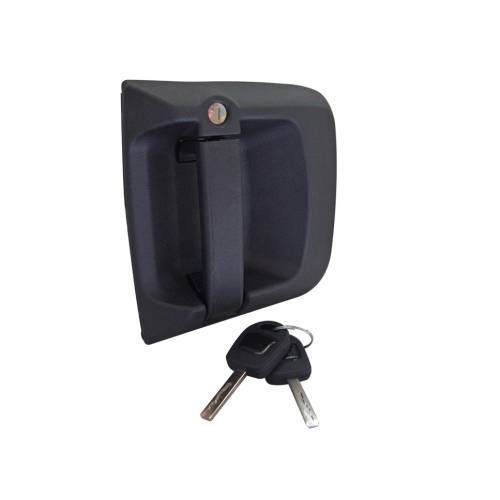 MACANETA EXTERNA PORTA MAN TGX LADO DIREITO C/ CILINDRO