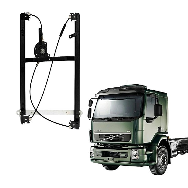 MAQUINA DE VIDRO VOLVO VM APOS 2004 LADO ESQUERDO MANUAL