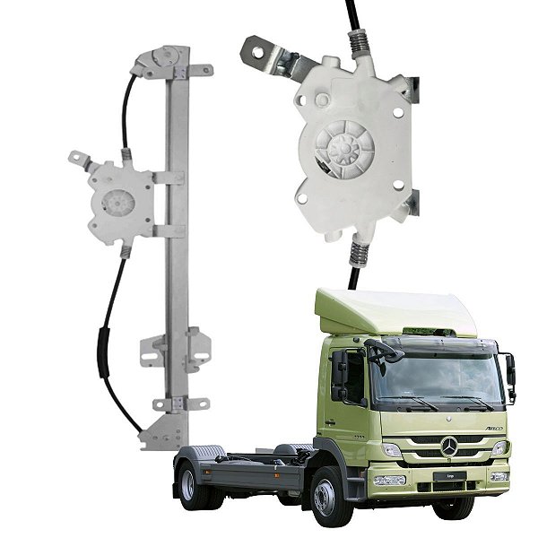MAQUINA VIDRO PARA MERCEDES +97 ATEGO AXOR DIREITO S/MOTOR