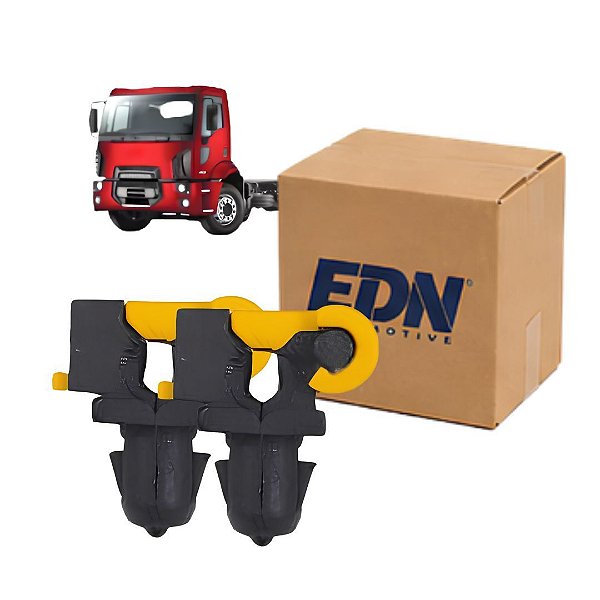 CLICK FIXADOR FECHADURA PORTA TRAVA PARA FORD CARGO PANDA