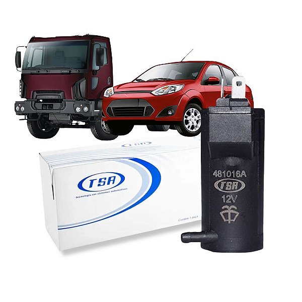 BOMBA AGUA 12V PARA FORD LIMPADOR PARA-BRISA UNIVESAL TSA