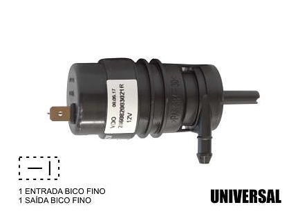 BOMBA AGUA/GASOLINA UNIVERSAL BICO FINO 12V