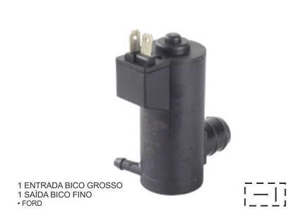 BOMBA AGUA/GASOLINA FORD TODOS UNIV BICO GROSSO 12V 1 SAIDA