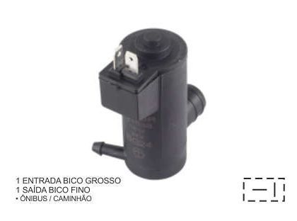 ELETROBOMBA ÁGUA/GASOLINA UNIVERSAL 24V CAMINHÕES 1950-2025