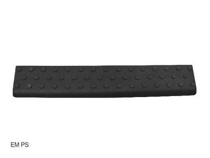 PISANTE CENTRAL PARA-CHOQUE DIANTEIRO PARA FORD CARGO PRETO