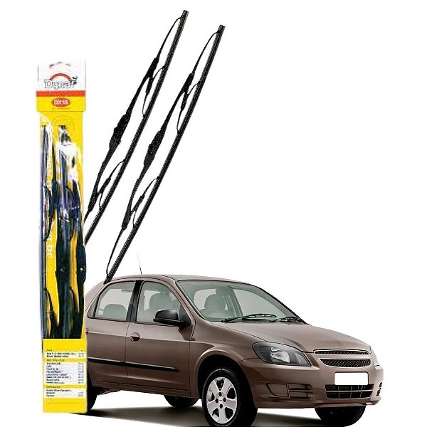 PAR PALHETA LIMPADOR PARA CELTA CORSA PRISMA BRASILIA COMBI