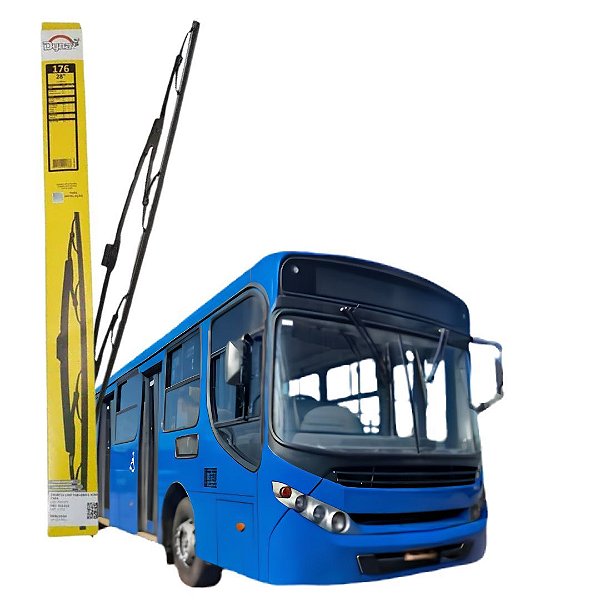 PALHETA LIMPADOR PARA MERCEDES O370 ONIBUS CAIO BUSSCAR 18P