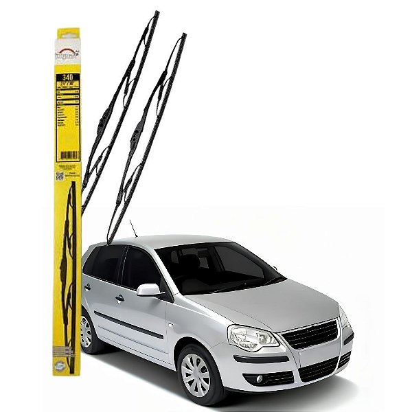 PAR PALHETA LIMPADOR PARA CIVIC FOCUS GOL SAVEIRO POLO A3 X3