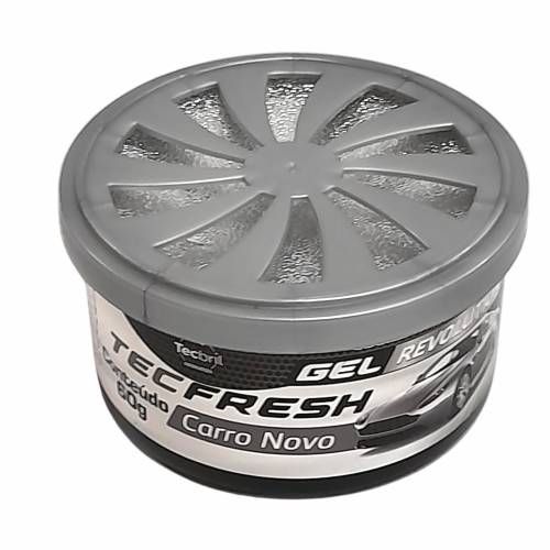 AROMATIZANTE GEL CHEIRINHO CARRO NOVO PERFUMADOR TECFRESH
