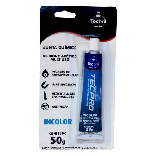 SILICONE INCOLOR PROTEGE ACETICO MULTIUSO ANTIMOFO VEDACAO