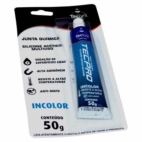 SILICONE INCOLOR PROTEGE ACETICO MULTIUSO ANTIMOFO VEDACAO