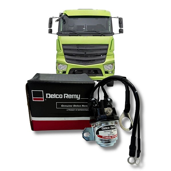 RELE AUXILIAR PARTIDA 39MT 24V C/ CHICOTE PARA MB AXOR DELCO
