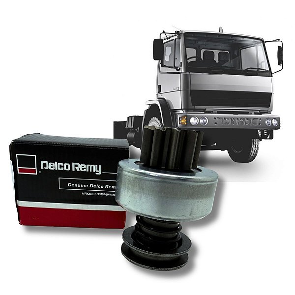 IMPULSOR PARTIDA 9 DENTES 28MT 12V  PARA MERCEDES 710 DELCO