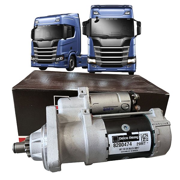 MOTOR PARTIDA PARA VOLKSWAGEN / FORD  29MT 24V CUMMINS DELCO