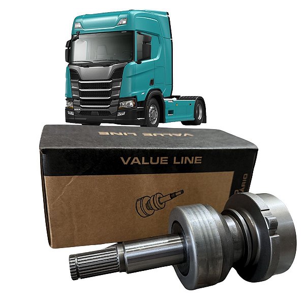 PLANETARIA MOTOR PARTIDA PARA IVECO SCANIA VOLVO S/ PINHAO