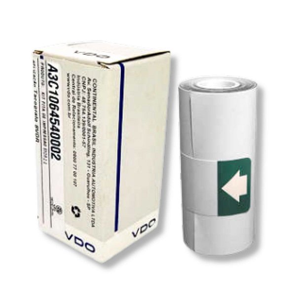 1 BOBINA FITA DIAGRAMA IMPRESSÃO TACOGRAFO DIGITAL BVDR 2.0