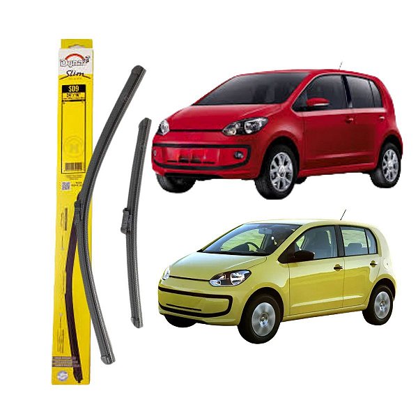 PAR PALHETA LIMPADOR PARA VOLKSWAGEN UP 2014 A 2021 ORIGINAL