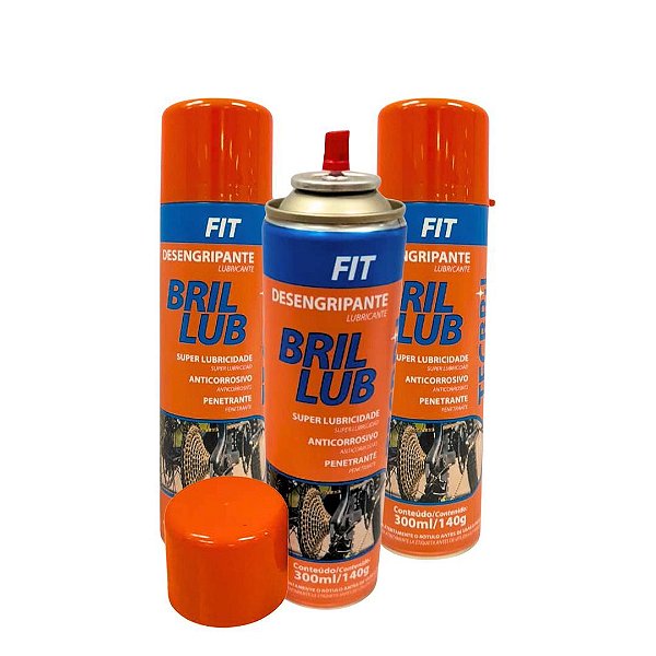 KIT 3  DESENGRIPANTE LUBRIFICANTE ANTIFERRUGEM SPRAY AUTO