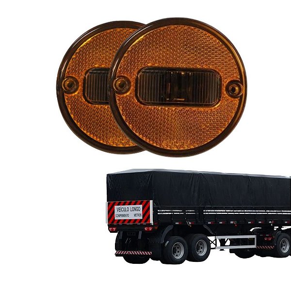 PAR LANTERNA POSIÇÃO PARA GUERRA COM RETRORREFLETOR SINALSUL