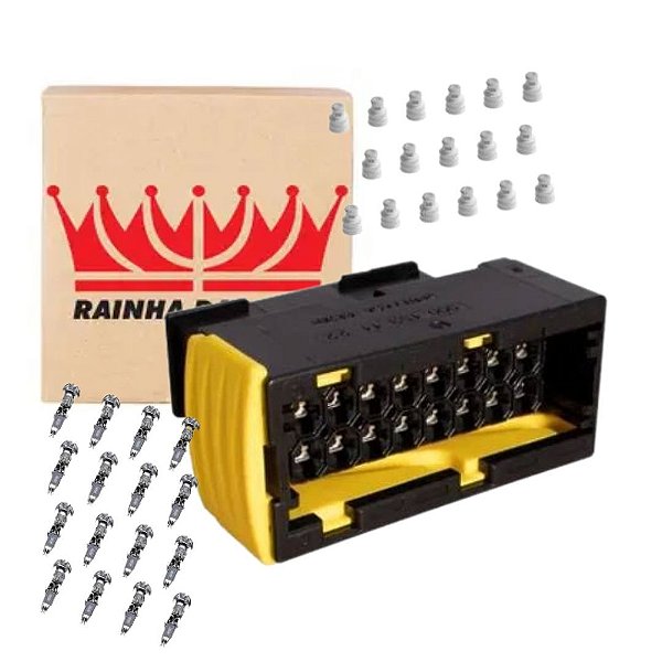 KIT REPARO CONECTOR CHICOTE  MODULO PLD PARA MERCEDES 16VIAS