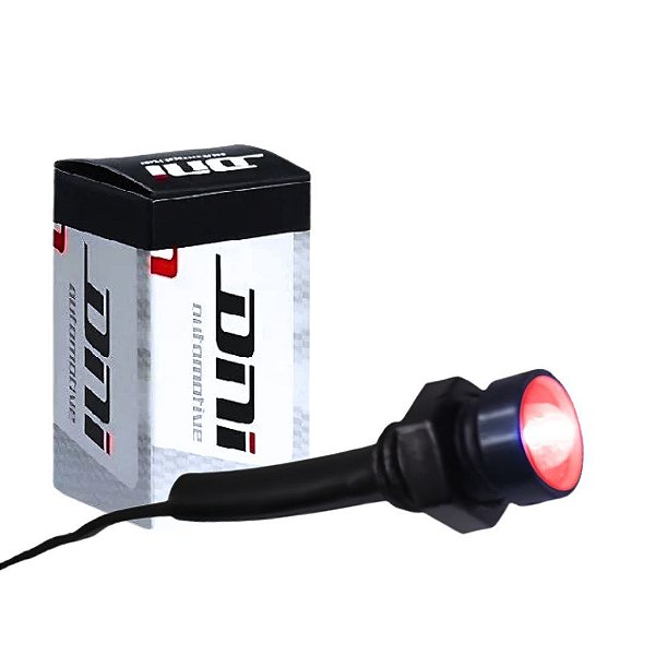 MINI SPOT LED ILUMINAÇÃO 24V VERMELHO PARA CAMINHAO CARRETA