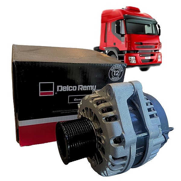ALTERNADOR PARA STRALIS TRAKKER  FORD 18SL 24V DELCO REMY
