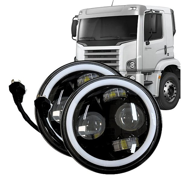 PAR FAROL ANGEL EYES PARA CONSTELLATION LED OLHO DE ANJO DRL
