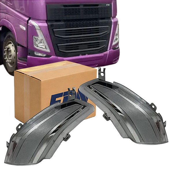 PAR ACABAMENTO EXTENSÃO FAROL PRINCIPAL PARA VOLVO FH5 EDN